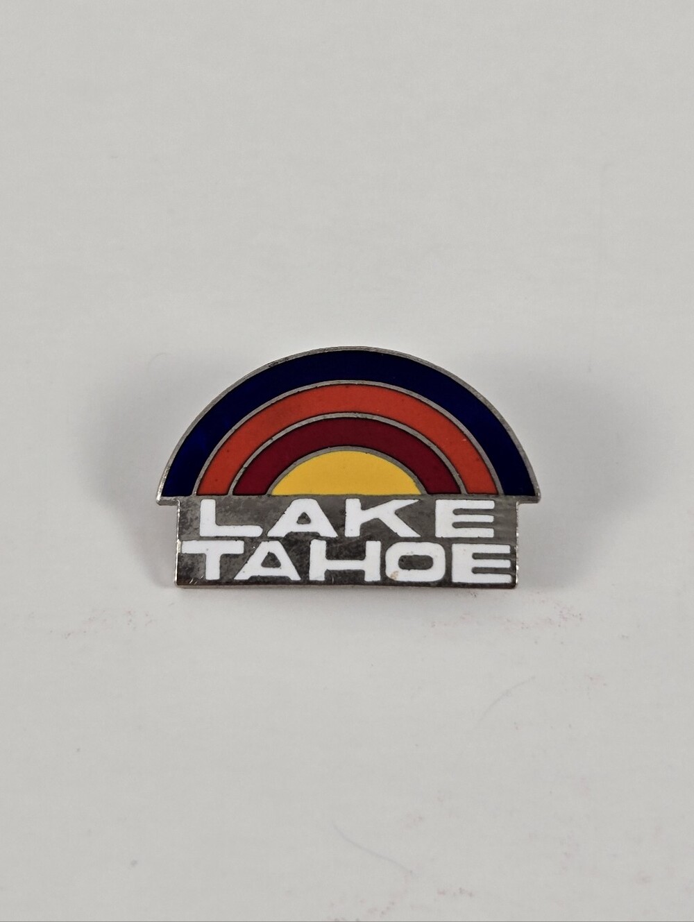 Vintage 70s/80s Lake Tahoe enamel pin